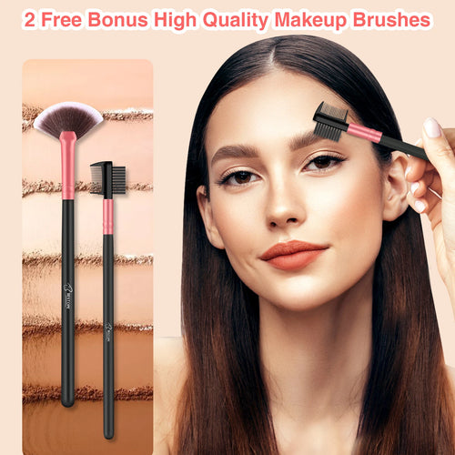 PRO Makeup Brush Set - 16 PCS